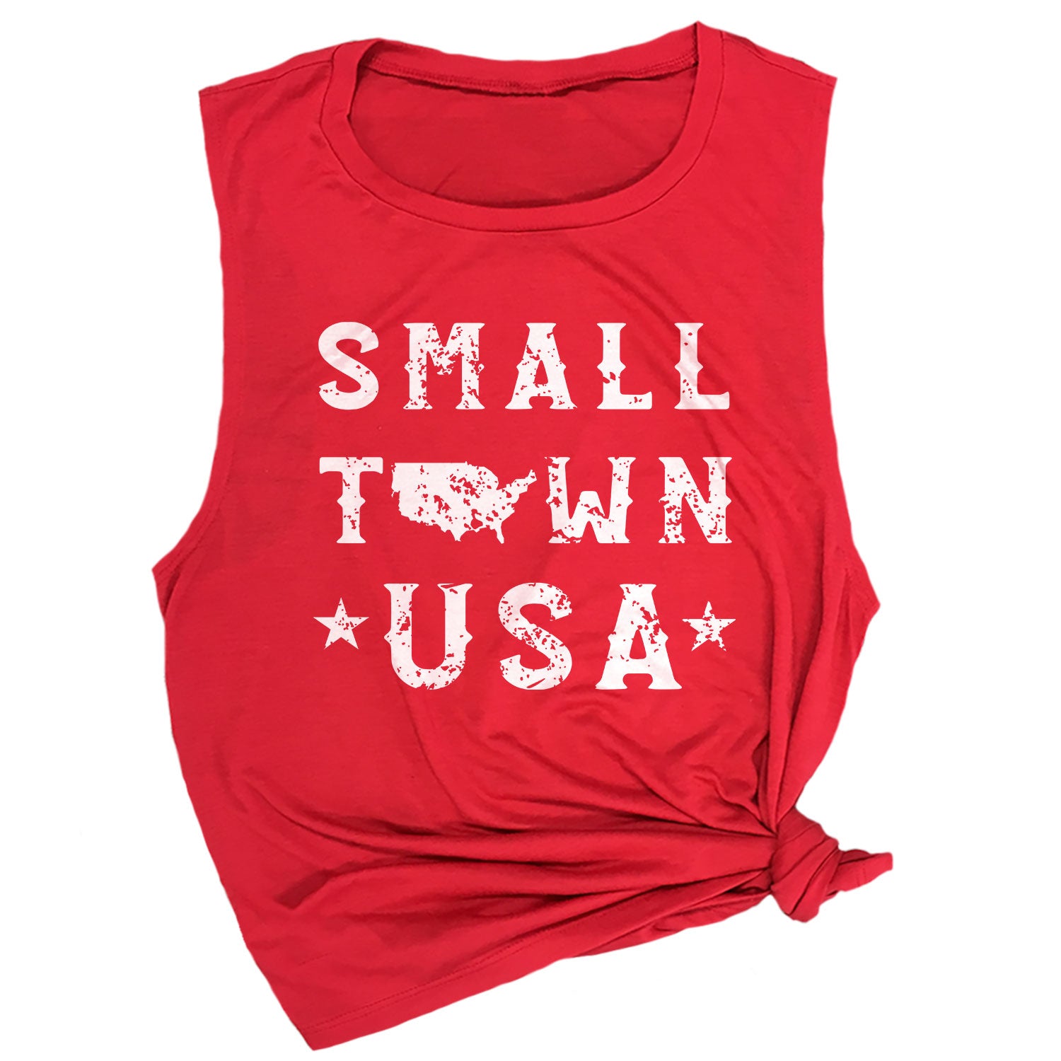 Small Town USA Muscle Tee