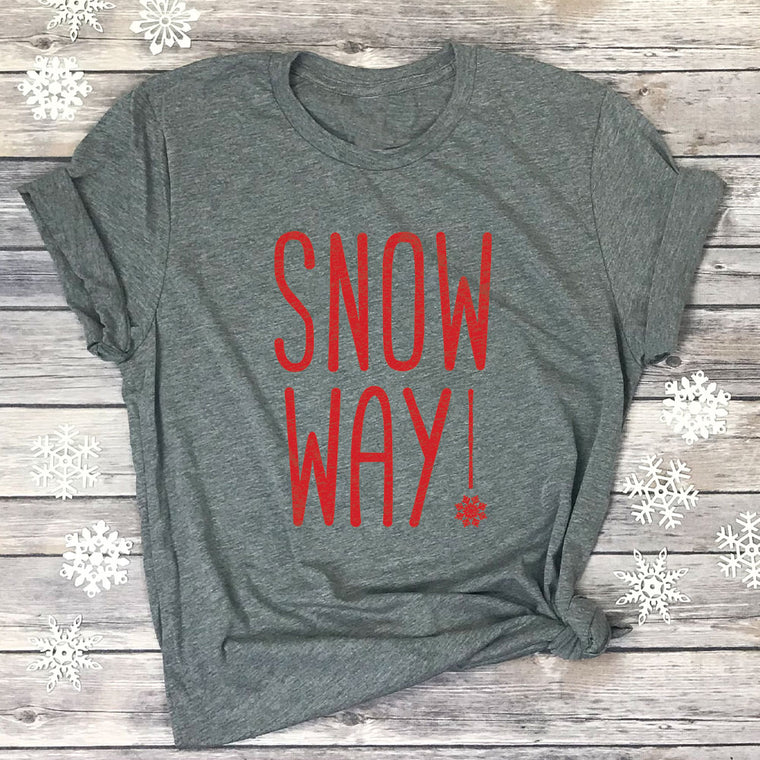 Snow Way Premium Unisex T-Shirt