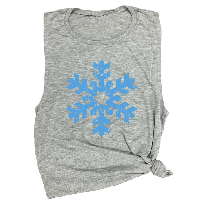 Snowflake Muscle Tee