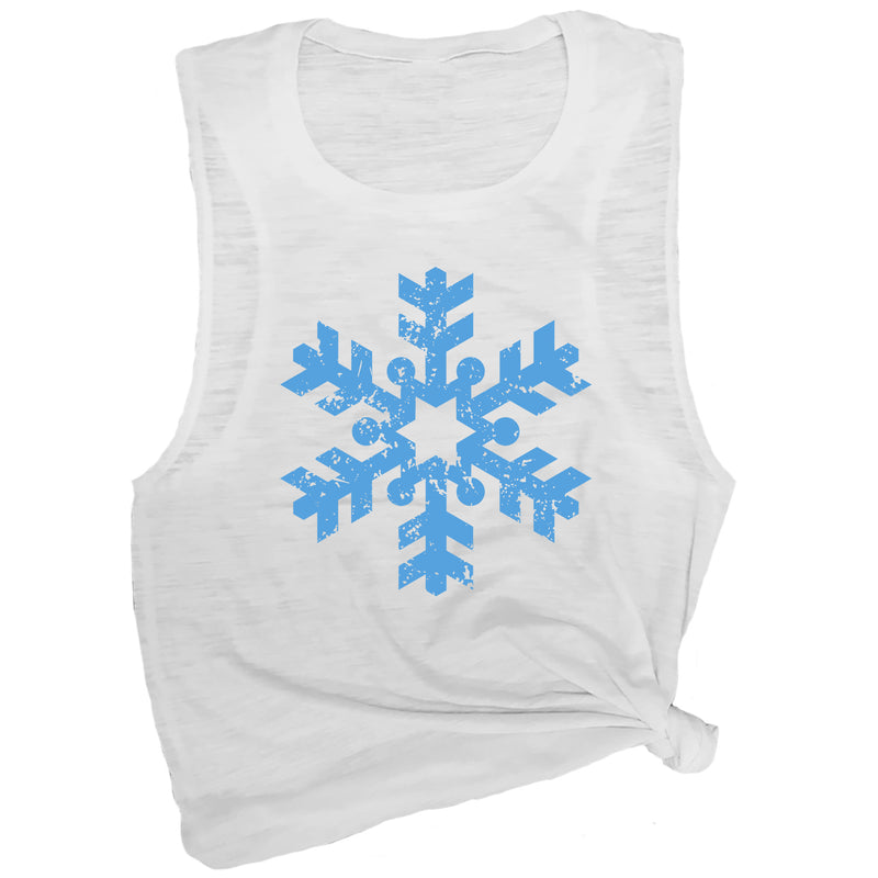Snowflake Muscle Tee