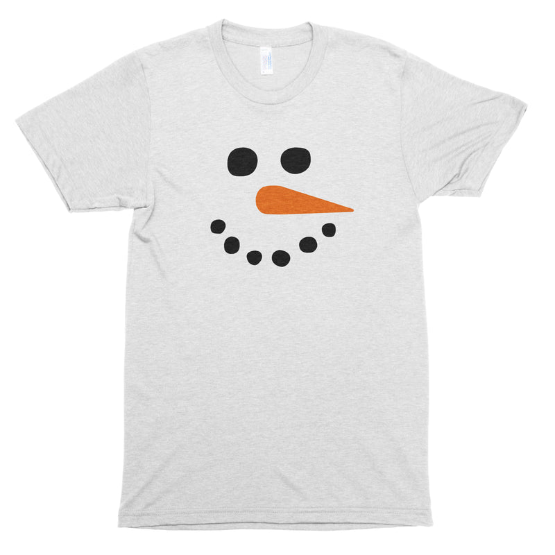 Snowman Face Premium Unisex T-Shirt