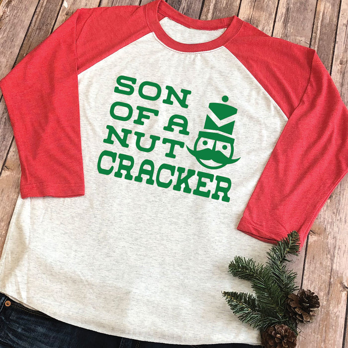 Son of a Nutcracker Raglan Tee