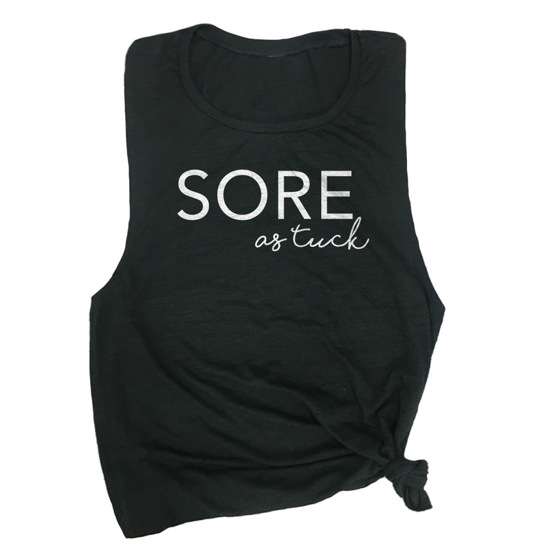 Sore as Tuck Cute Barre Workout Muscle Tank