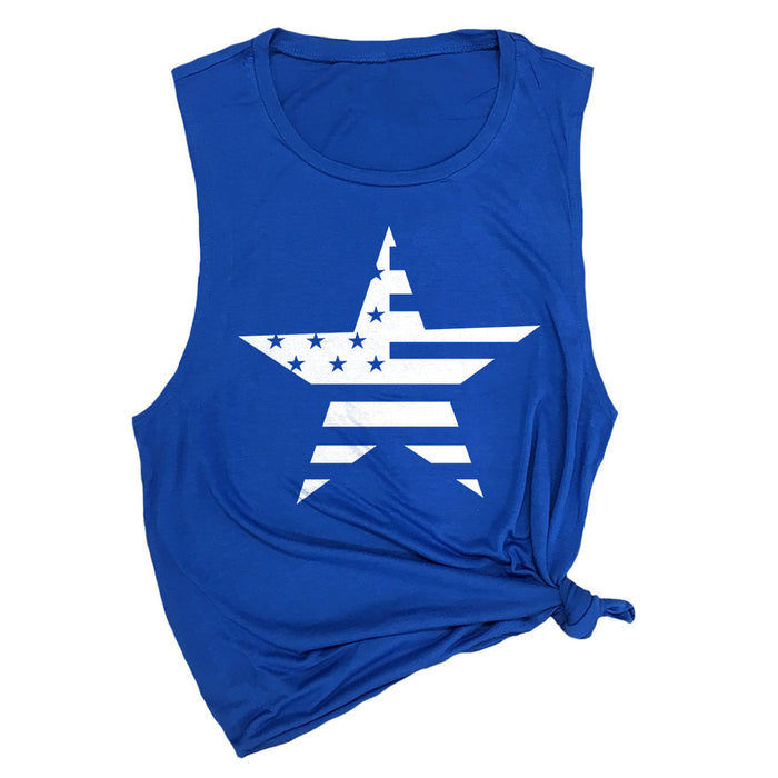 Star Flag Muscle Tee