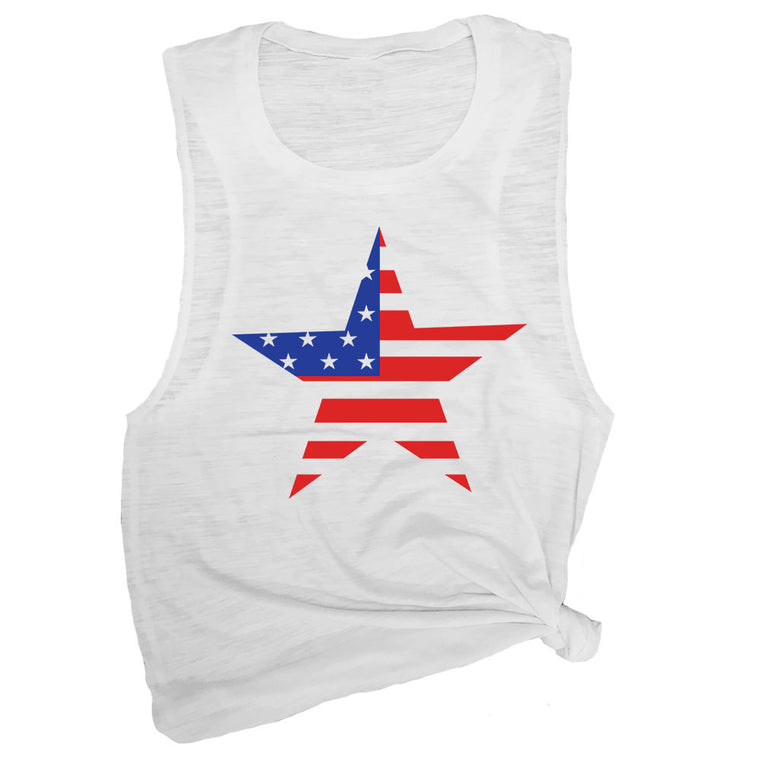 Star Flag Muscle Tee