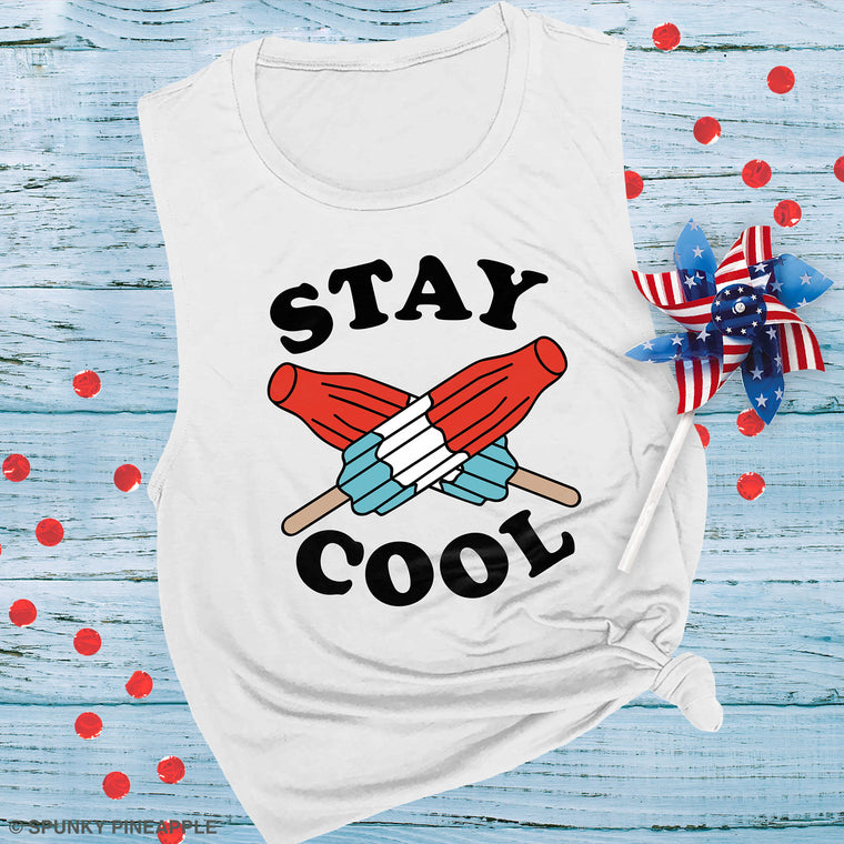 Stay Cool (Popsicles) Muscle Tee