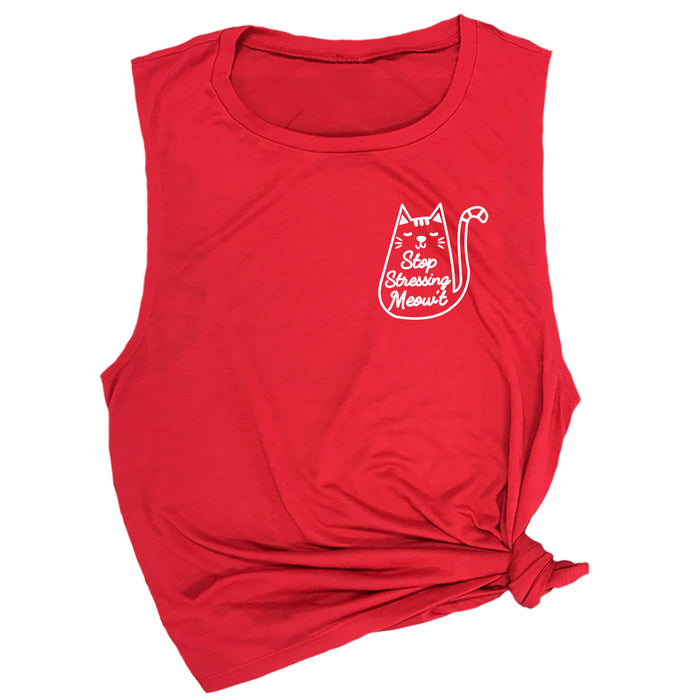 Stop Stressing Meow't Muscle Tee