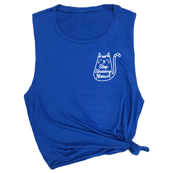 Stop Stressing Meow't Muscle Tee