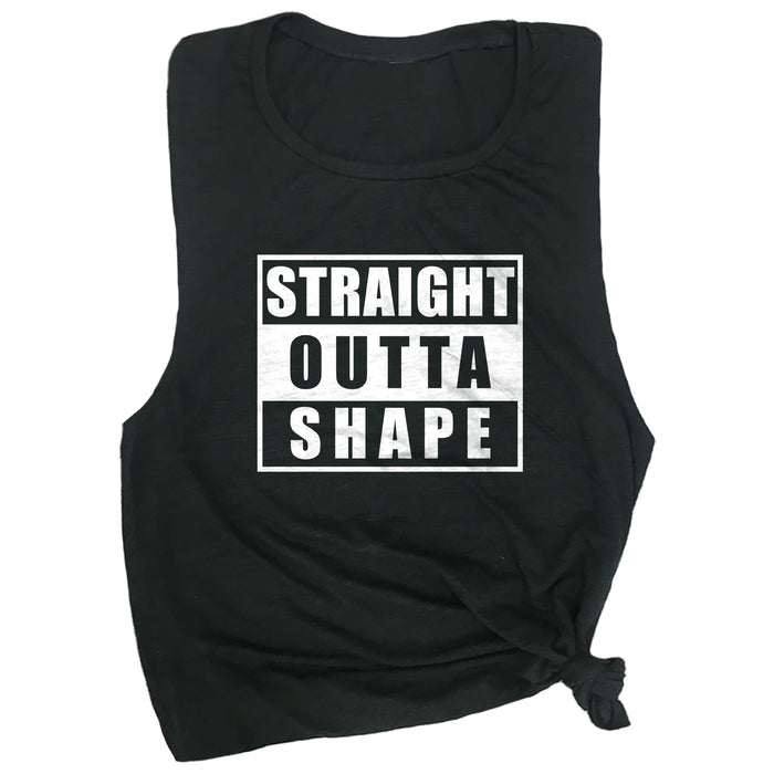 Straight Outta Shape Muscle Tee