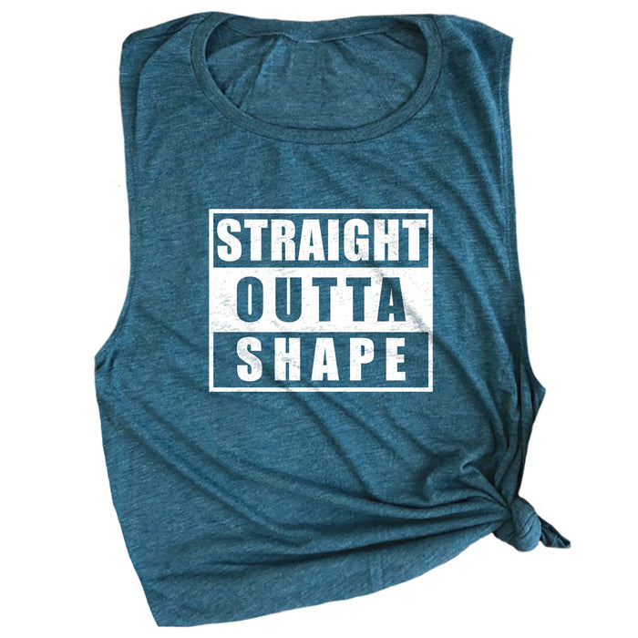 Straight Outta Shape Muscle Tee