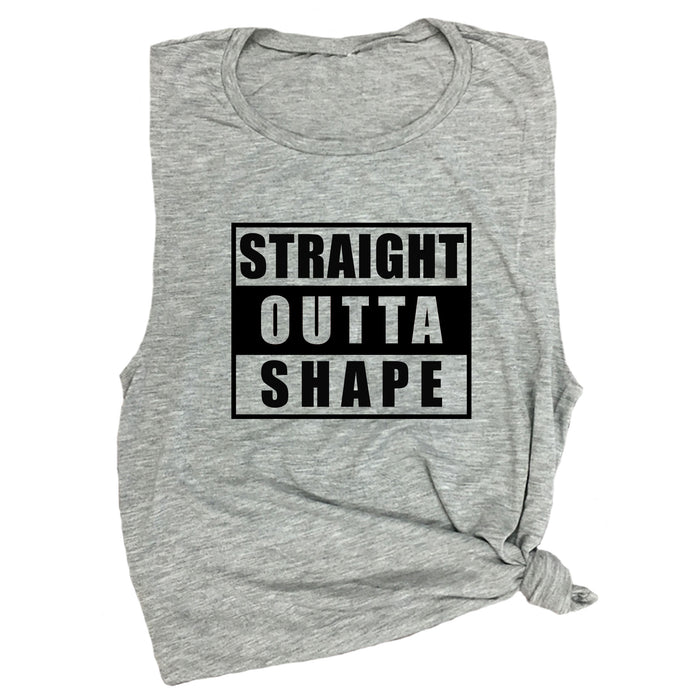 Straight Outta Shape Muscle Tee