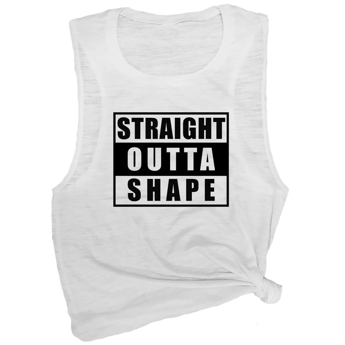 Straight Outta Shape Muscle Tee