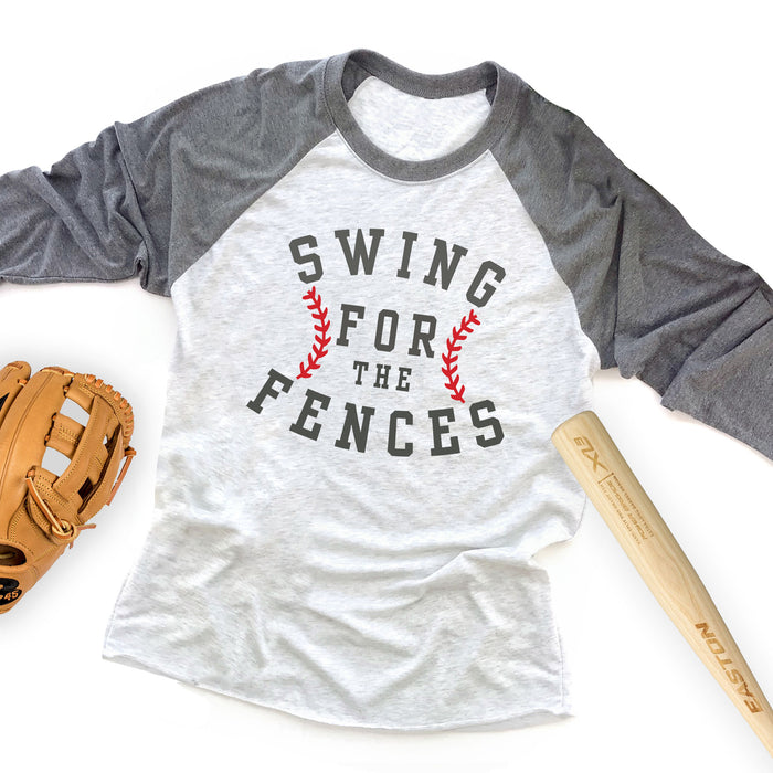 Swing for the Fences Raglan Tee