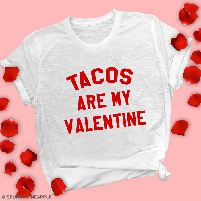 Tacos are My Valentine Premium Unisex T-Shirt