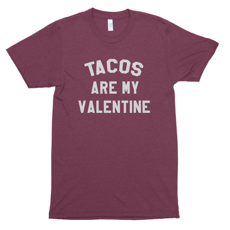 Tacos are My Valentine Premium Unisex T-Shirt