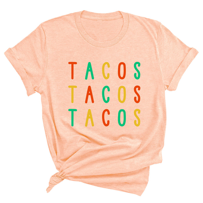 Tacos Tacos Tacos Premium Unisex T-Shirt