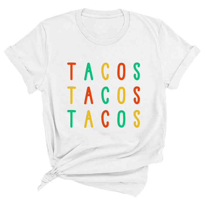 Tacos Tacos Tacos Premium Unisex T-Shirt