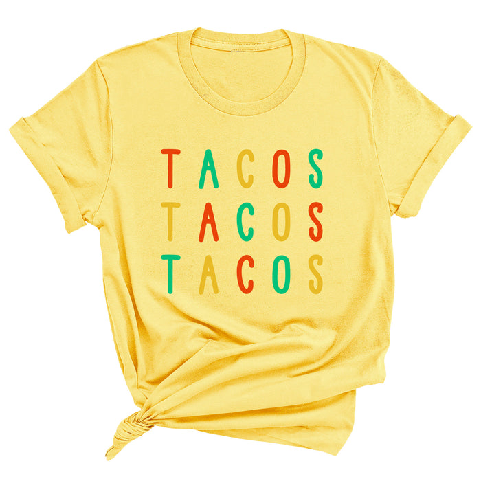 Tacos Tacos Tacos Premium Unisex T-Shirt