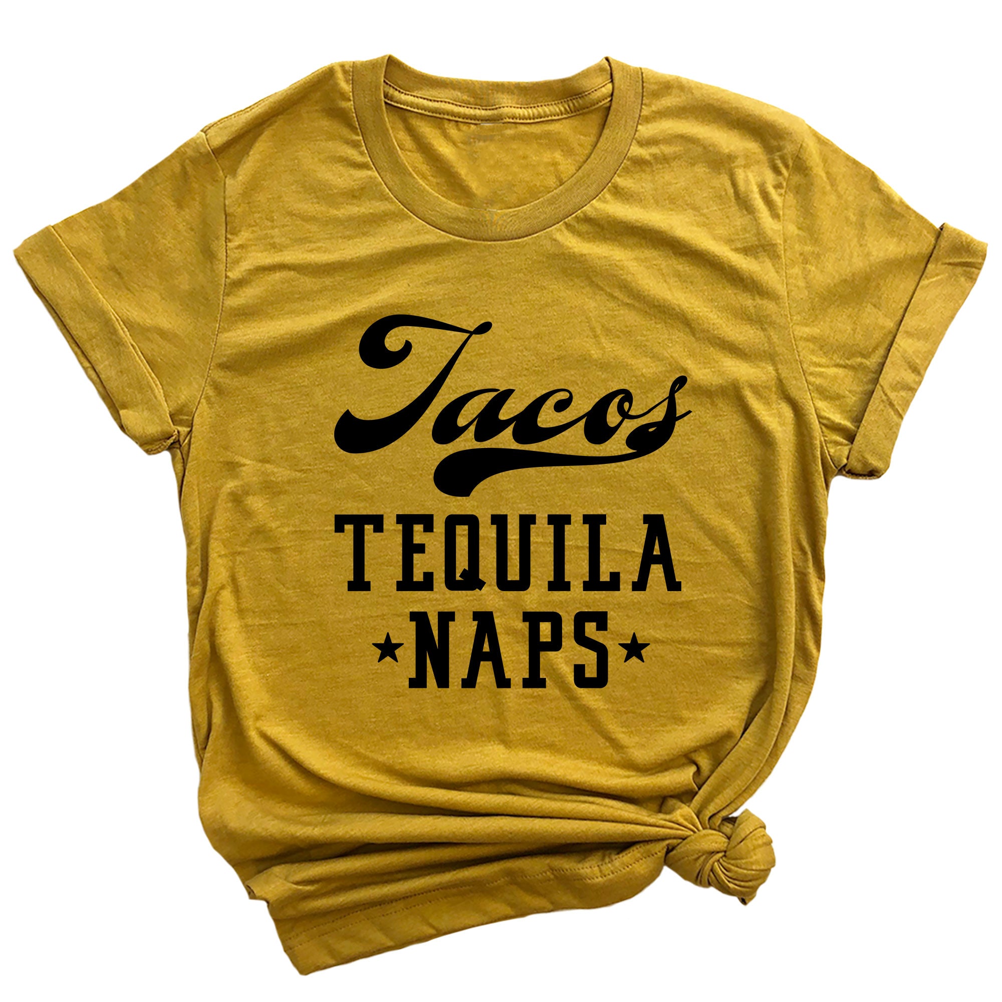 Tacos, Tequila, Naps Premium Unisex T-Shirt