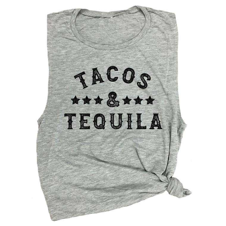 Tacos & Tequila Muscle Tee