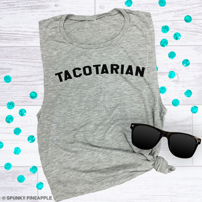 Tacotarian Muscle Tee