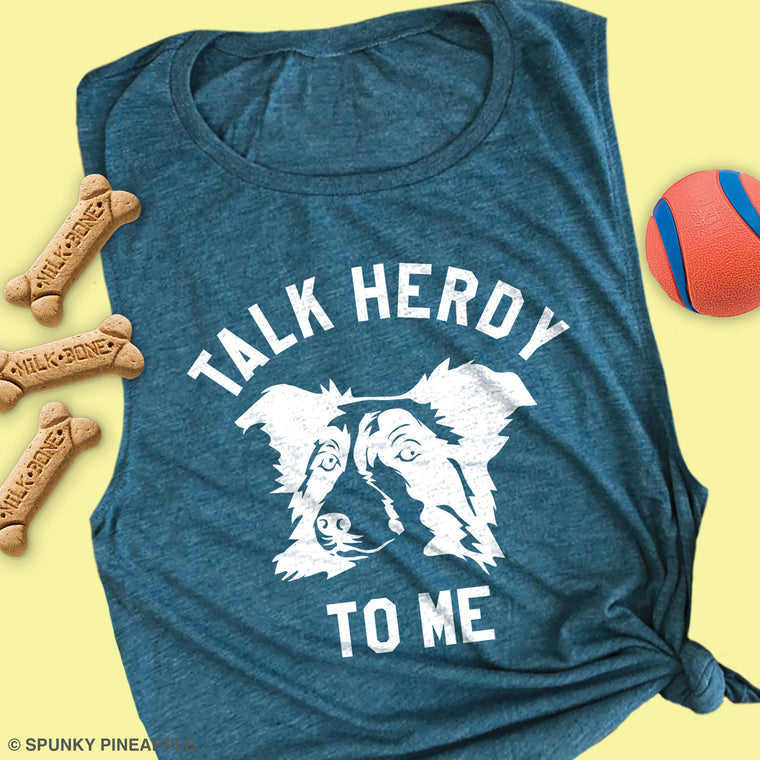 Talk Herdy to Me Muscle Tee