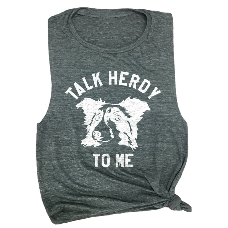 Talk Herdy to Me Muscle Tee