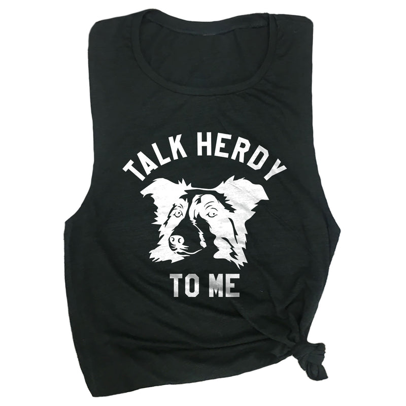 Talk Herdy to Me Muscle Tee