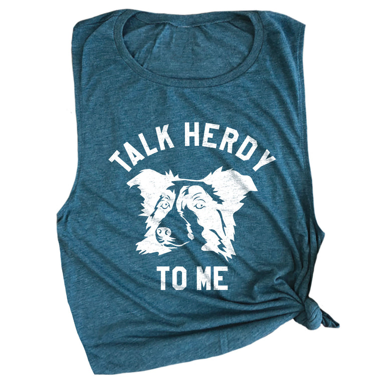 Talk Herdy to Me Muscle Tee