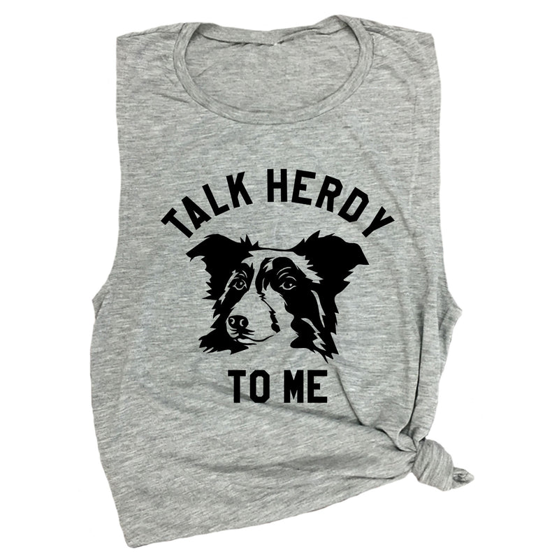 Talk Herdy to Me Muscle Tee