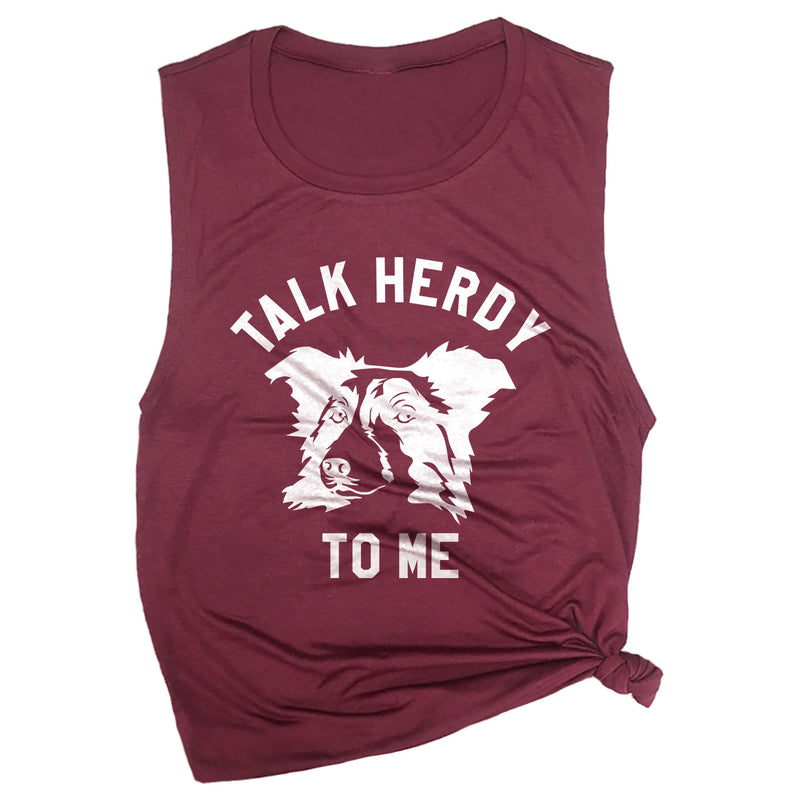 Talk Herdy to Me Muscle Tee