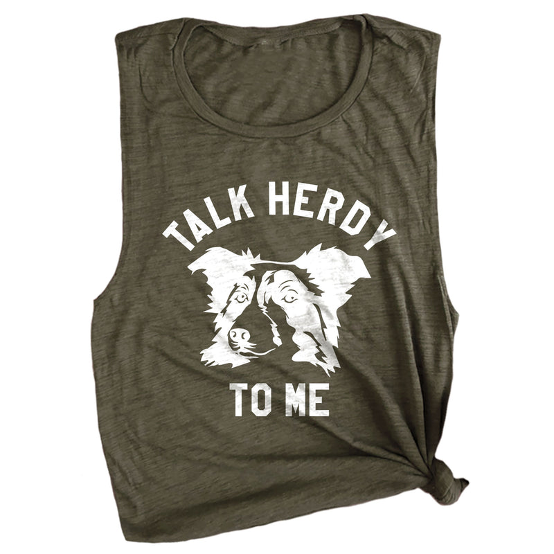 Talk Herdy to Me Muscle Tee