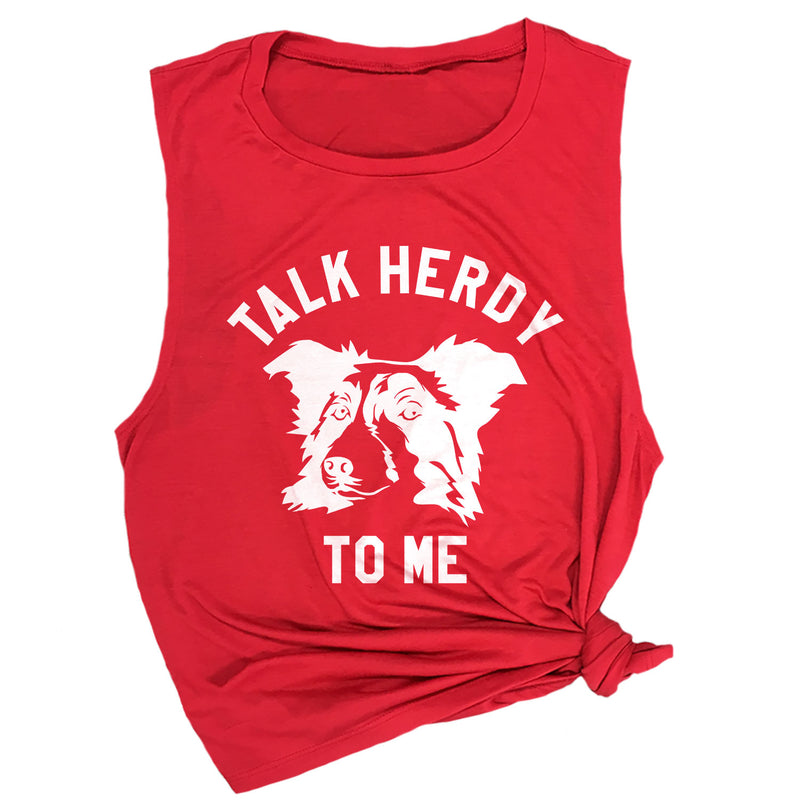 Talk Herdy to Me Muscle Tee