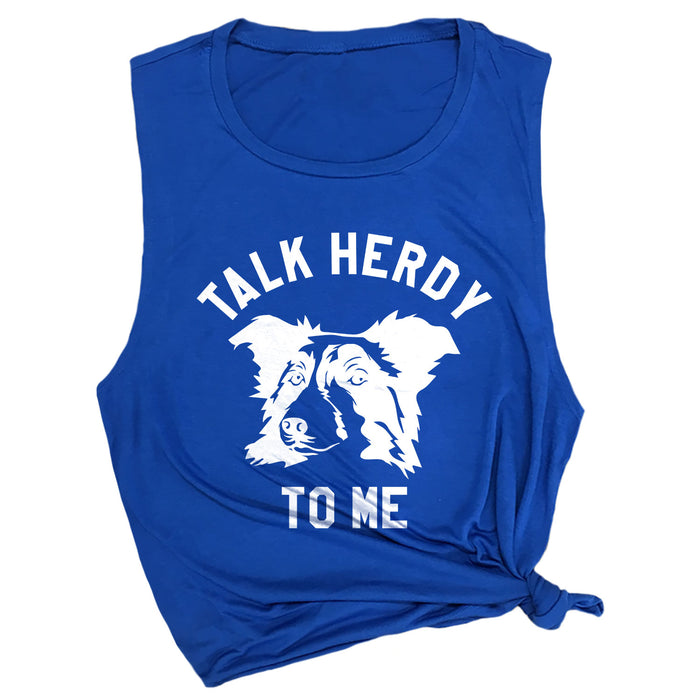 Talk Herdy to Me Muscle Tee