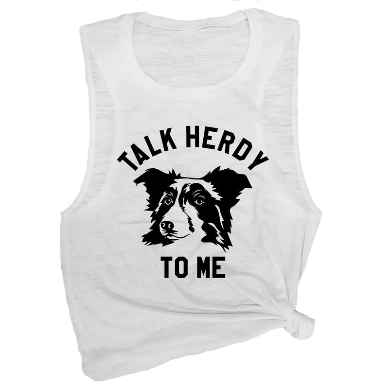 Talk Herdy to Me Muscle Tee