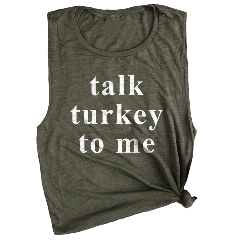 Talk Turkey to Me Muscle Tee