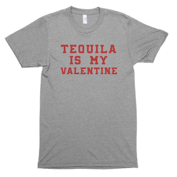 Tequila is My Valentine Premium Unisex T-Shirt