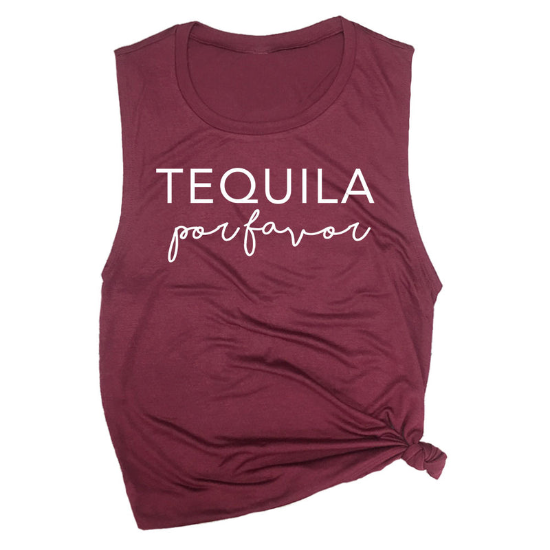 Tequila Por Favor Muscle Tee