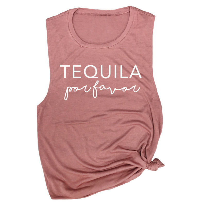 Tequila Por Favor Muscle Tee