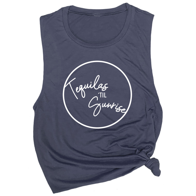 Tequilas til Sunrise Muscle Tee