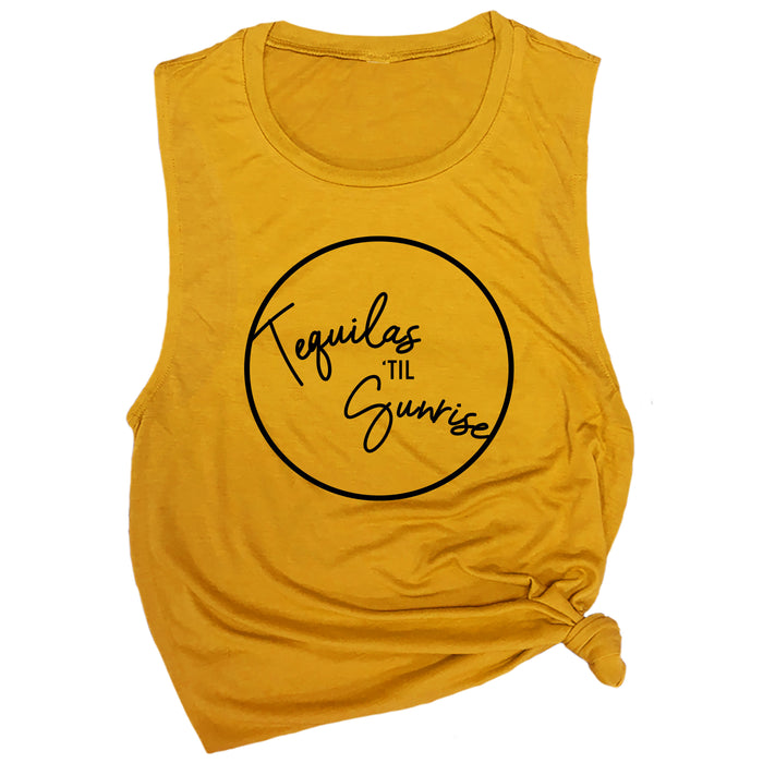 Tequilas til Sunrise Muscle Tee