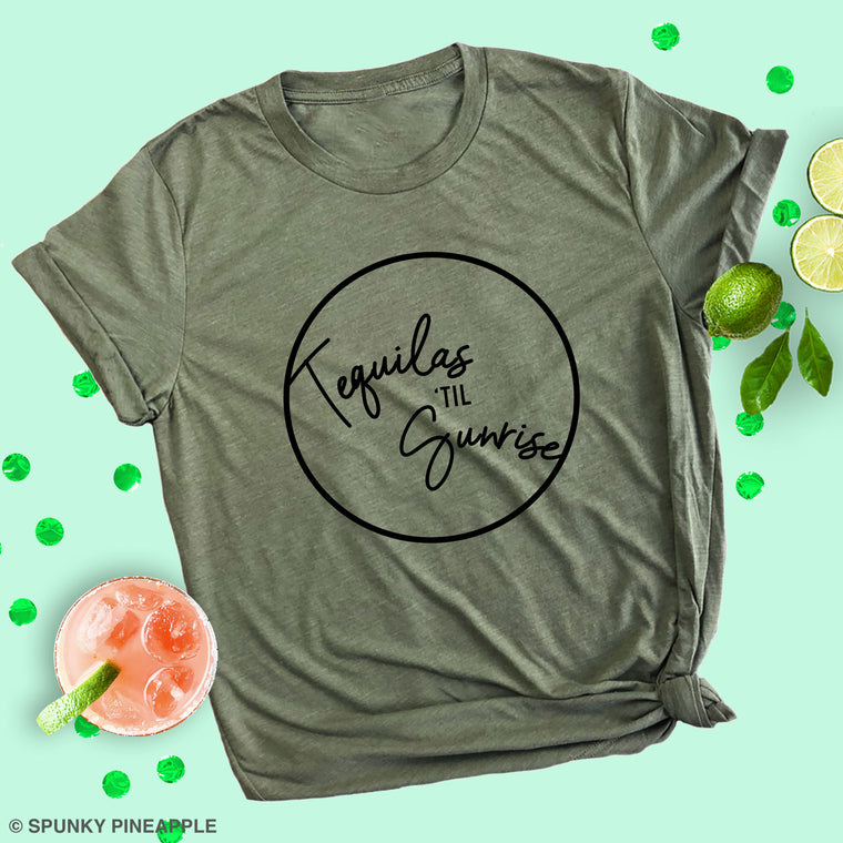 Tequilas til Sunrise Premium Unisex T-Shirt