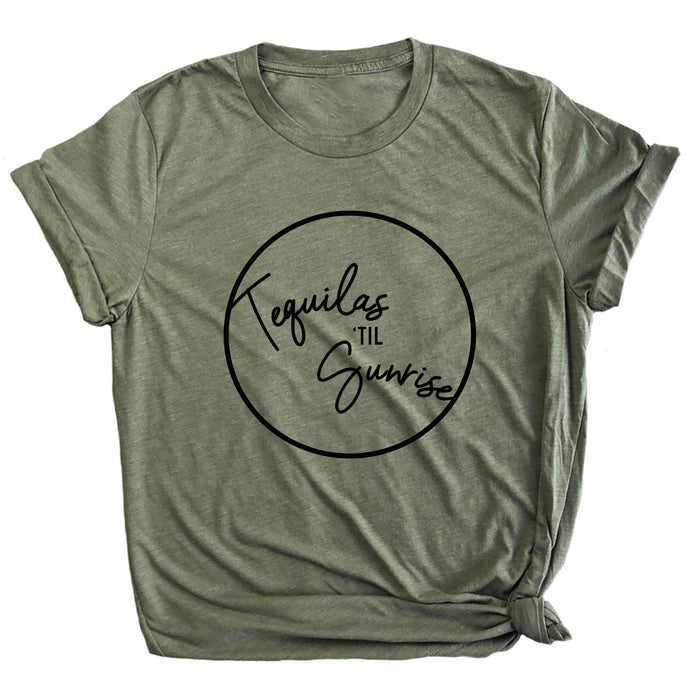 Tequilas til Sunrise Premium Unisex T-Shirt