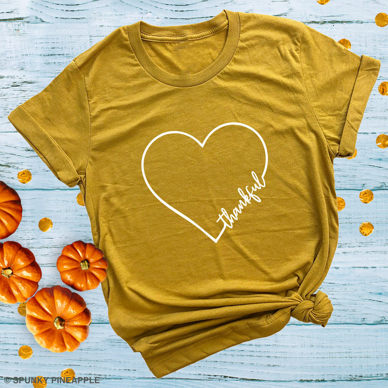 Thankful Heart Premium Unisex T-Shirt