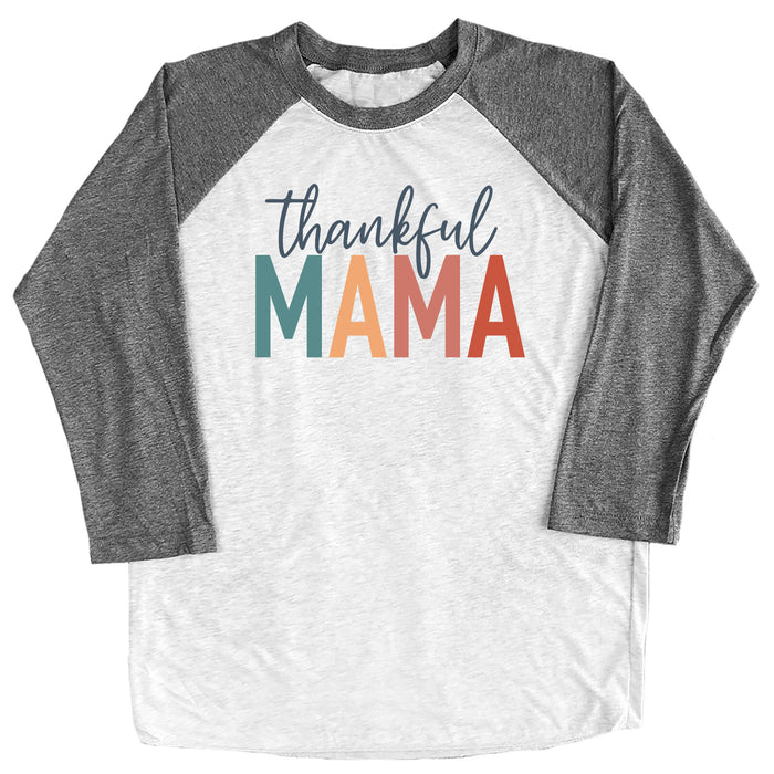 Thankful Mama (Colorful) Raglan Tee