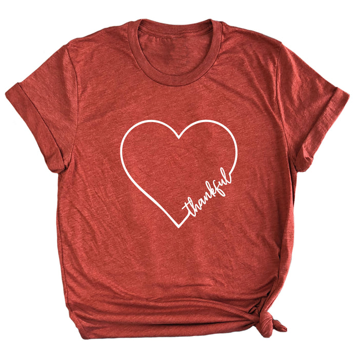 Thankful Heart Premium Unisex T-Shirt