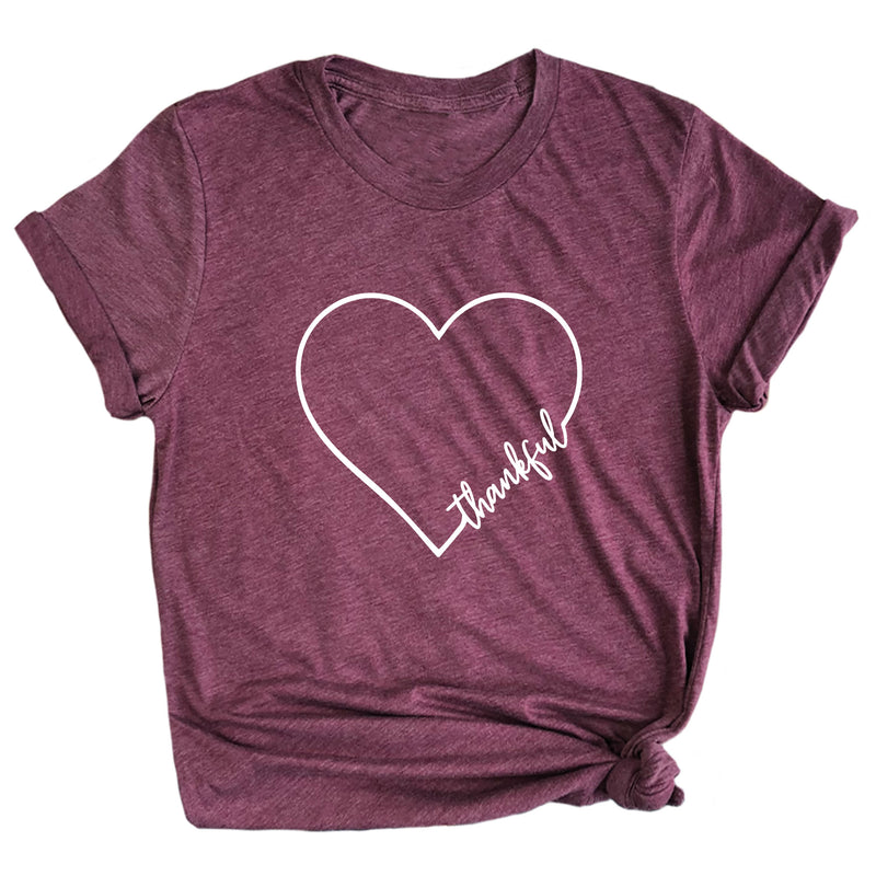 Thankful Heart Premium Unisex T-Shirt