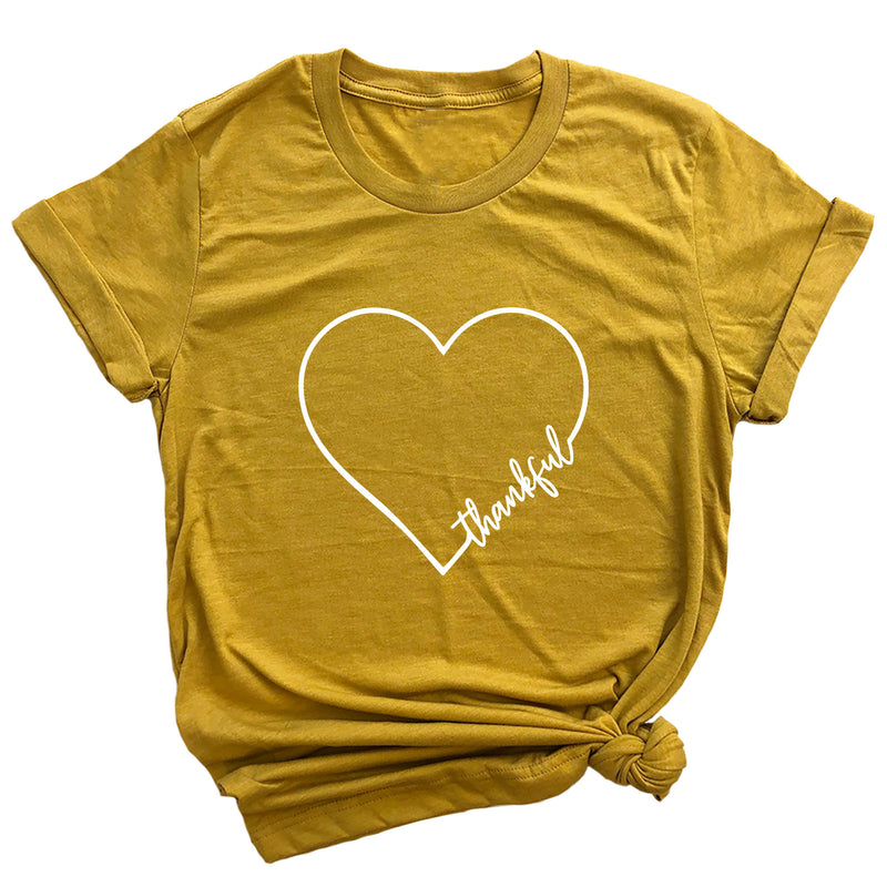 Thankful Heart Premium Unisex T-Shirt