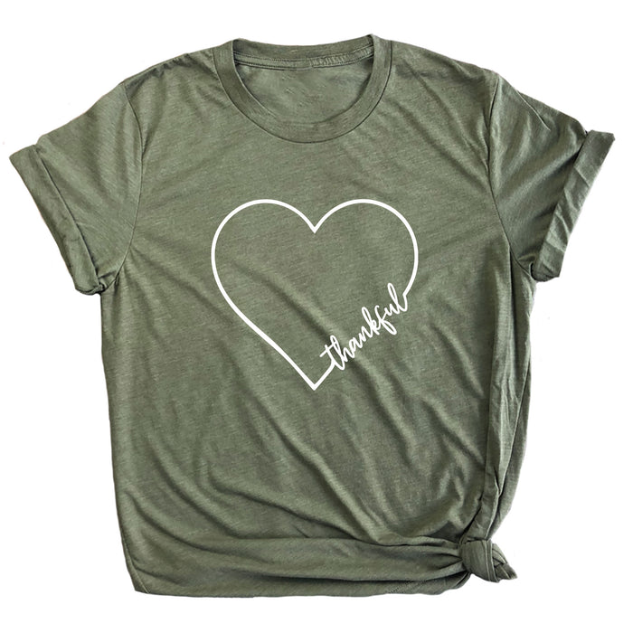 Thankful Heart Premium Unisex T-Shirt