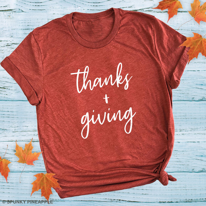 Thanks + Giving Premium Unisex T-Shirt